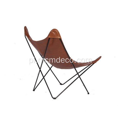 Przytulna metalowa ramka Butterfly Lounge Chair